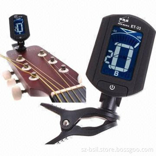 LCD Digital Bass Violin Ukulele Guitar Tuner